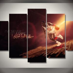 The Bull Legend Michael Jordan - Sport 5 Panel Canvas Art Wall Decor