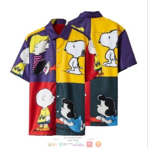 The Charlie Brown And Snoopy Show Hawaiian Shirt