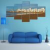 The City Of Agadir In Morroco - Nature 5 Panel Canvas Art Wall Decor
