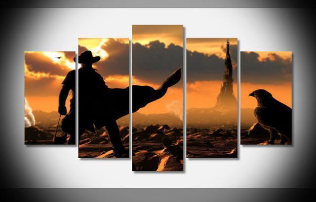 The Dark Tower Movie - 5 Panel Canvas Art Wall Decor The Dark Tower Movie - 5 Panel Canvas Art Wall Decor