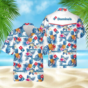 The Domino’S Pizza Full Printed Hawaiian Shirt