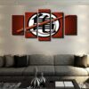 The Dragon Ball - Anime 5 Panel Canvas Art Wall Decor