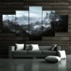 The Elder Scrolls V - Nature 5 Panel Canvas Art Wall Decor