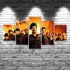 The Expendables 2 - Movie 5 Panel Canvas Art Wall Decor