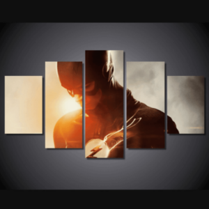 The Flash DC - 5 Panel Canvas Art Wall Decor