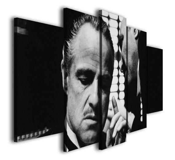 The Godfather 03 - Movie 5 Panel Canvas Art Wall Decor The Godfather 03 - Movie 5 Panel Canvas Art Wall Decor