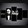 The Godfather 1 - Movie 5 Panel Canvas Art Wall Decor
