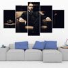 The Godfather Michael - Movie 5 Panel Canvas Art Wall Decor