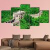 The Great Wall Of China - Nature 5 Panel Canvas Art Wall Decor