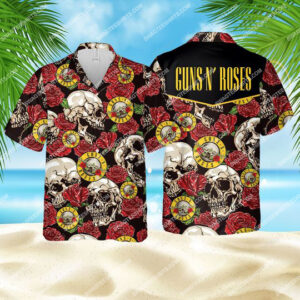 The Guns N’ Roses Band All Over Print Hawaiian Shirt