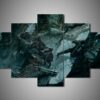 The Hobbit 2 - Movie 5 Panel Canvas Art Wall Decor