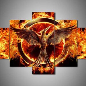 The Hunger Game - Music 5 Panel Canvas Art Wall Decor