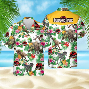 The Jurassic World Movie Full Printed Hawaiian Shirt