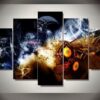 The Legend Of Zelda 5 - Gaming 5 Panel Canvas Art Wall Decor