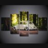The Light Car - Automative 5 Panel Canvas Art Wall Decor