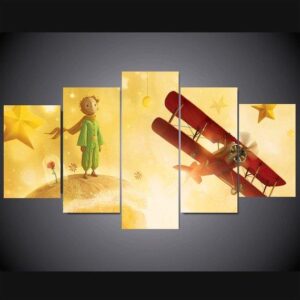 The Little Prince - Movie 5 Panel Canvas Art Wall Decor