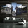 The Lord Of The Rings - Religion 5 Panel Canvas Art Wall Decor