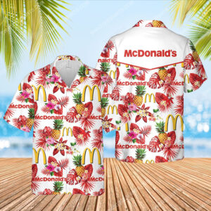 The Mcdonald’S Full Printed Summer Vacation Hawaiian Shirt