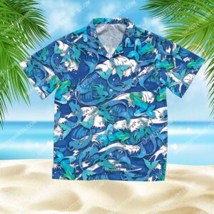The Mermaid Summer Vacation All Over Print Hawaiian Shirt