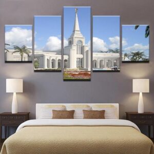 The Mission - Nature 5 Panel Canvas Art Wall Decor