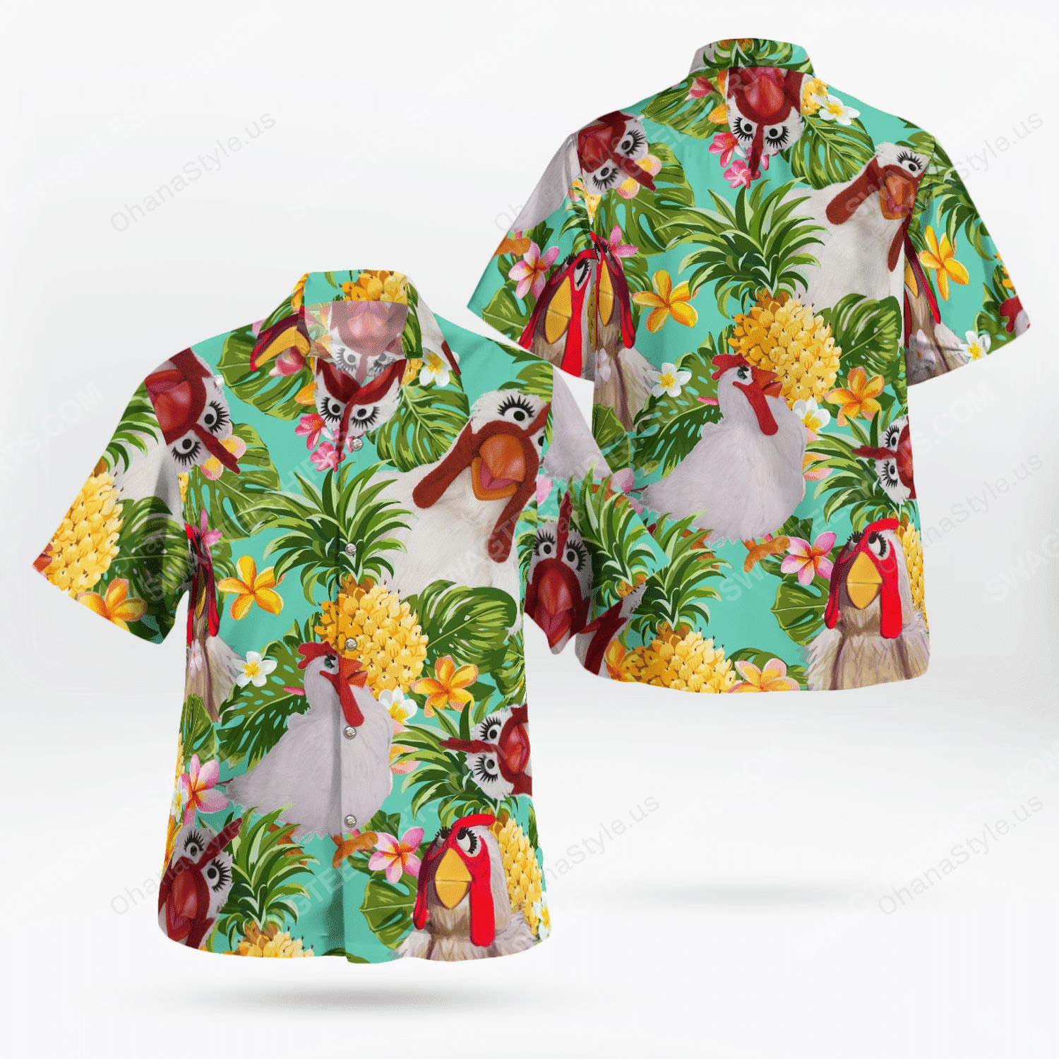 The Muppet Show Camilla The Chicken Hawaiian Shirt The Muppet Show Camilla The Chicken Hawaiian Shirt