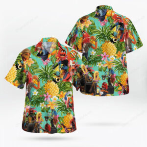 The Muppet Show Dr Teeth And The Electric Mayhem Hawaiian Shirt