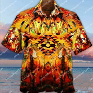The Native American Horse All Over Printed Hawaiian Shirt