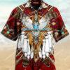 The Native American Owl All Over Printed Hawaiian Shirt