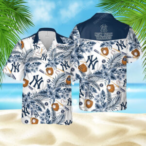 The New York Yankees Baseball Full Printed Hawaiian Shirt