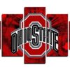 The Ohio State - Sport 5 Panel Canvas Art Wall Decor