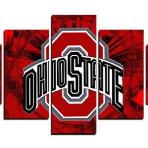 The Ohio State - Sport 5 Panel Canvas Art Wall Decor