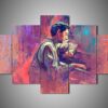 The Pianist - Movie 5 Panel Canvas Art Wall Decor