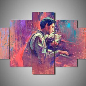 The Pianist - Movie 5 Panel Canvas Art Wall Decor