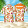 The Popeyes Louisiana Kitchen Full Printed Hawaiian Shirt