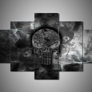 The Punisher 3 - Movie 5 Panel Canvas Art Wall Decor