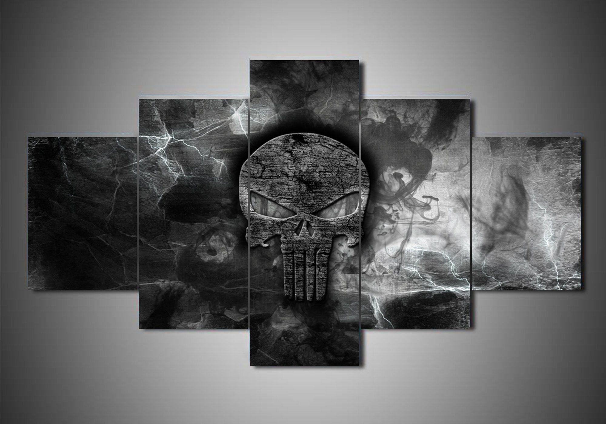 The Punisher 3 - Movie 5 Panel Canvas Art Wall Decor The Punisher 3 - Movie 5 Panel Canvas Art Wall Decor