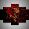 The Punisher - Movie 5 Panel Canvas Art Wall Decor