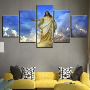 The Return - Religion 5 Panel Canvas Art Wall Decor