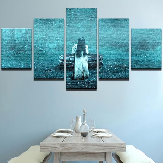 The Ring - Movie 5 Panel Canvas Art Wall Decor The Ring - Movie 5 Panel Canvas Art Wall Decor