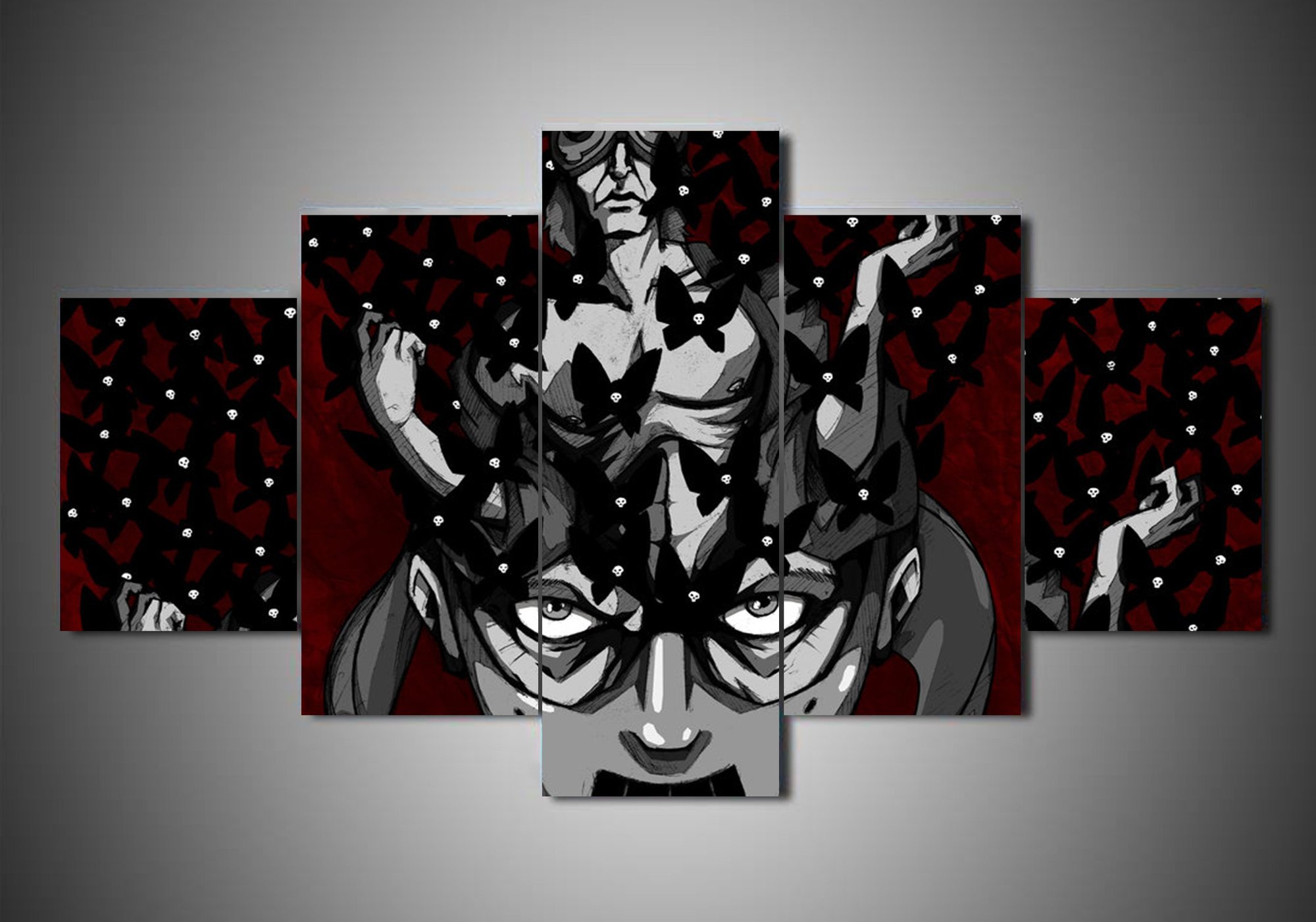 The Silence Of The Lambs 1 - Movie 5 Panel Canvas Art Wall Decor The Silence Of The Lambs 1 - Movie 5 Panel Canvas Art Wall Decor
