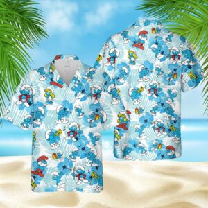 The Smurfs Hawaiian Shirt- Limited Edition