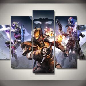 The Taken King - Gaming 5 Panel Canvas Art Wall Decor