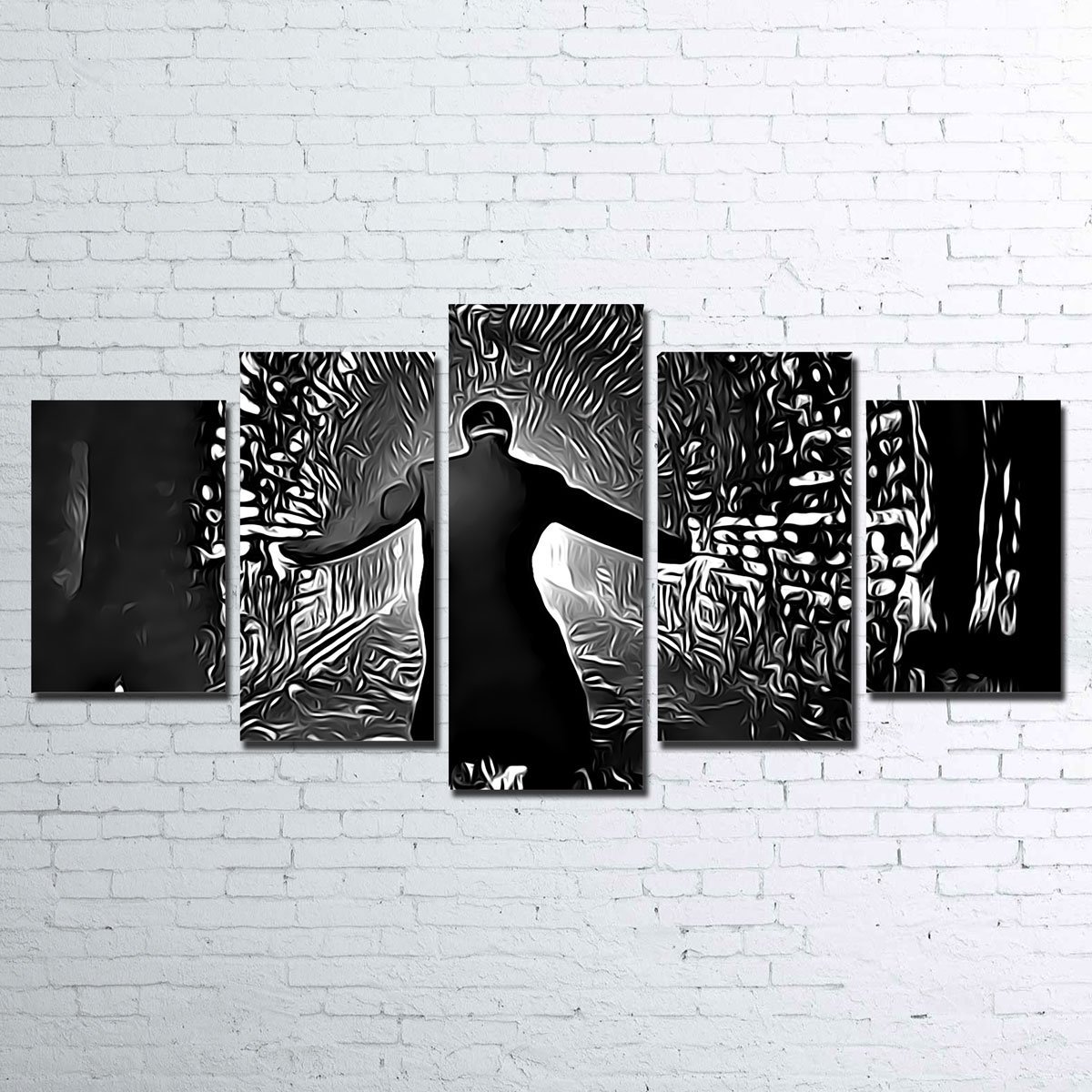 The Third Man - Movie 5 Panel Canvas Art Wall Decor The Third Man - Movie 5 Panel Canvas Art Wall Decor