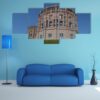 The Vienna Gasometer On Sunny Day In Vienna - Nature 5 Panel Canvas Art Wall Decor