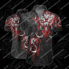 The Viking Symbols All Over Printed Hawaiian Shirt