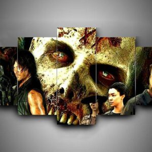 The Walking Dead 5 - Music 5 Panel Canvas Art Wall Decor