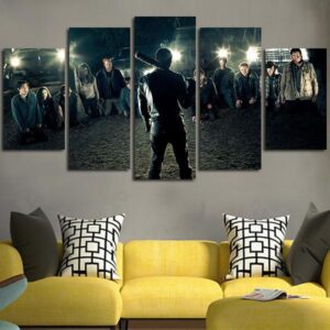 The Walking Dead Group - Movie 5 Panel Canvas Art Wall Decor