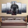 The Witcher 3: Wild Hunt - Movie 5 Panel Canvas Art Wall Decor