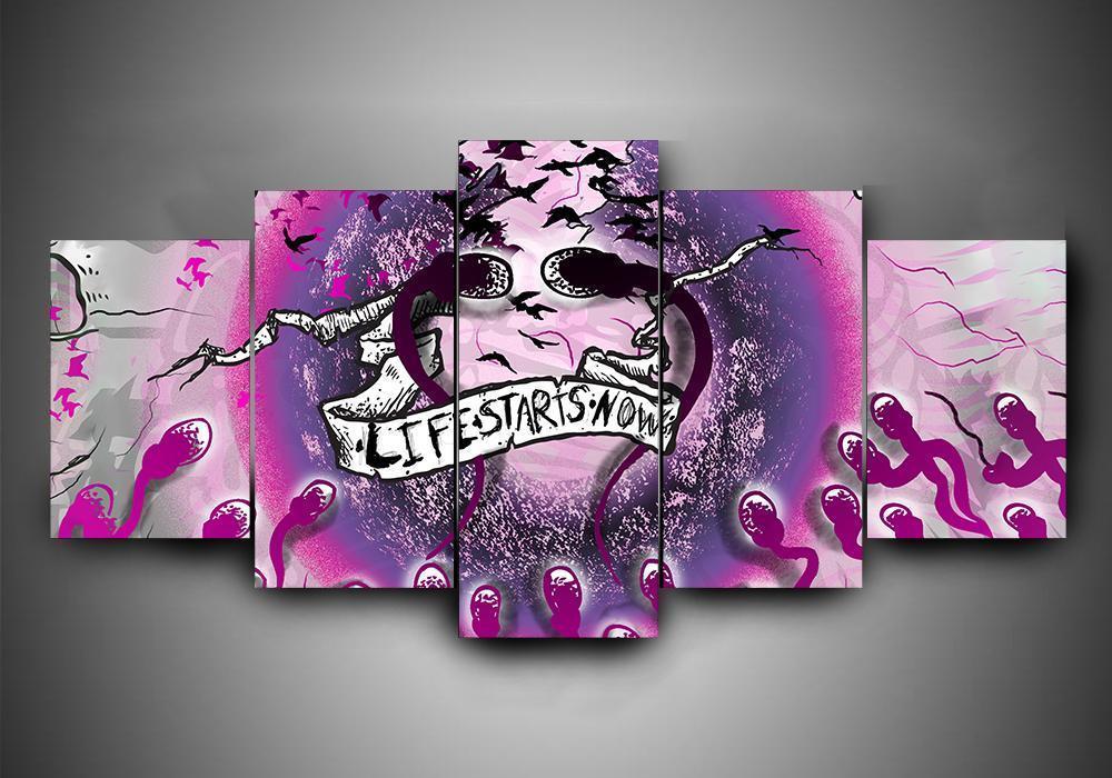 Three Days Grace 3 - Music 5 Panel Canvas Art Wall Decor Three Days Grace 3 - Music 5 Panel Canvas Art Wall Decor