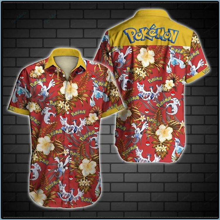 Timus Lugia Pokemon Hawaiian Shirt Timus Lugia Pokemon Hawaiian Shirt